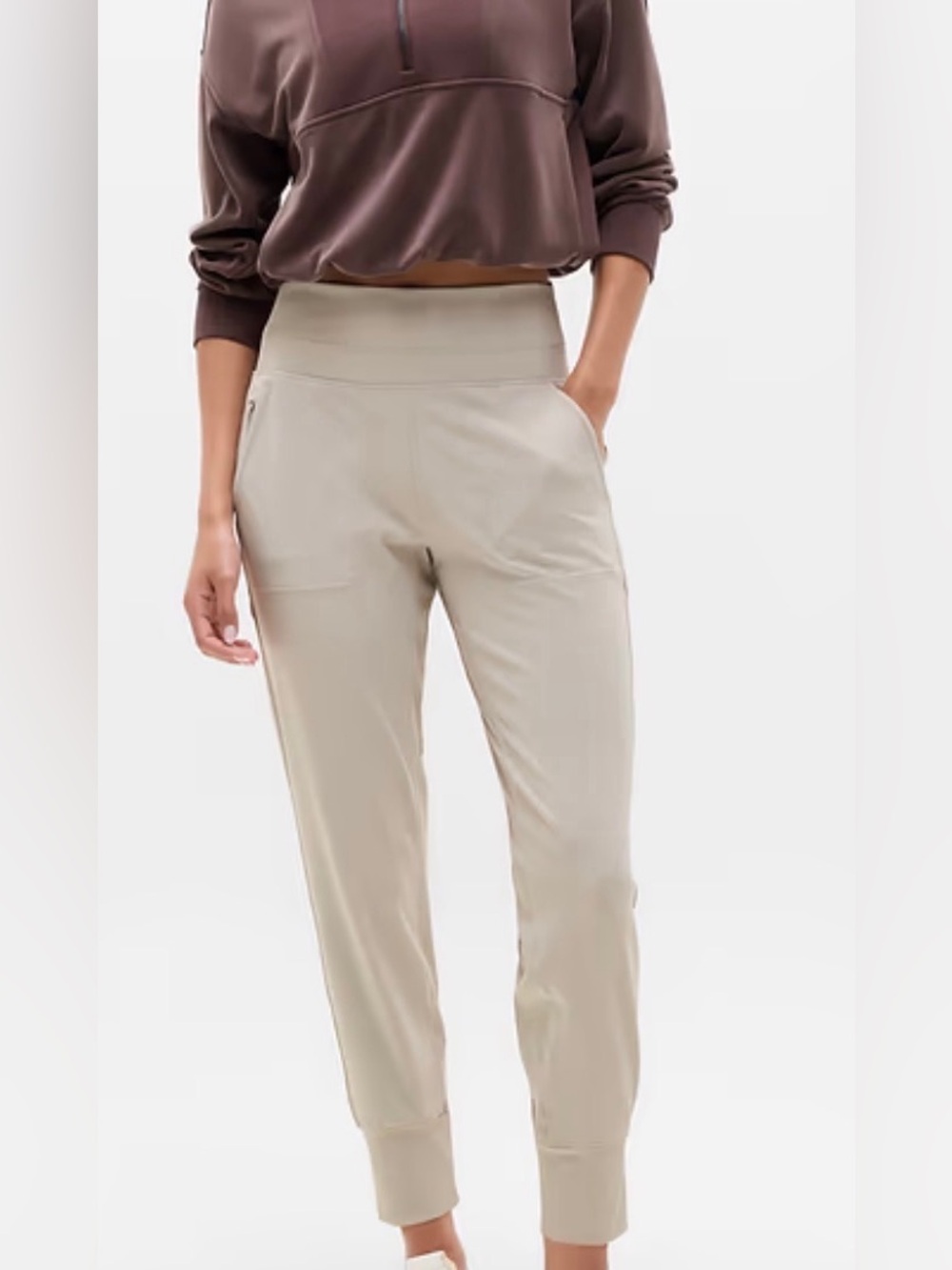 Athleta VENICE HIGH RISE JOGGER Abalone size S